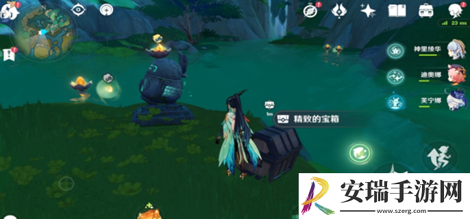 原神4.4悬练山西南侧流莲光景怎么解谜