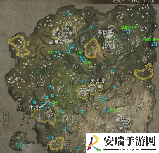 永劫无间手游萤火虫位置一览