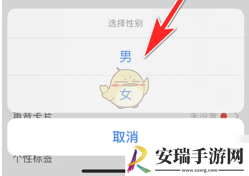 会玩怎么修改性别