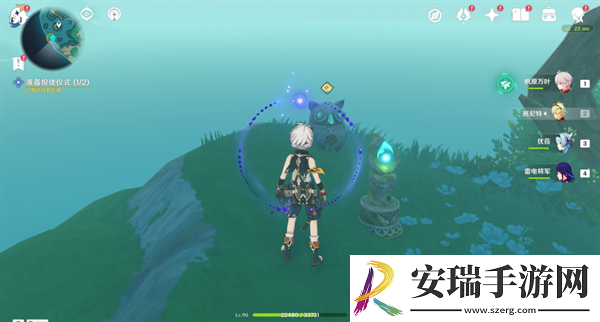 原神4.4祀珑在昔灵锦歆诚怎么做