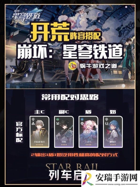 崩坏星穹铁道前期阵容搭配攻略