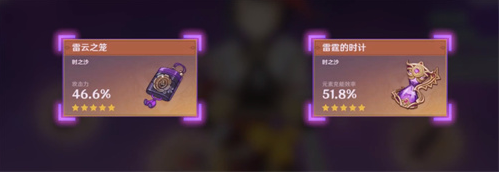 原神九条裟罗圣遗物怎么选