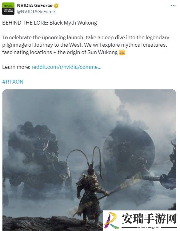 英伟达黑神话海外宣发