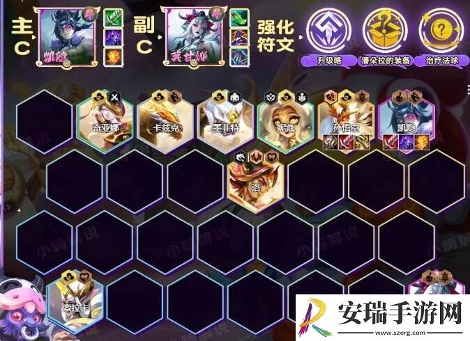 金铲铲之战凯隐上分阵容​​​​​​​推荐