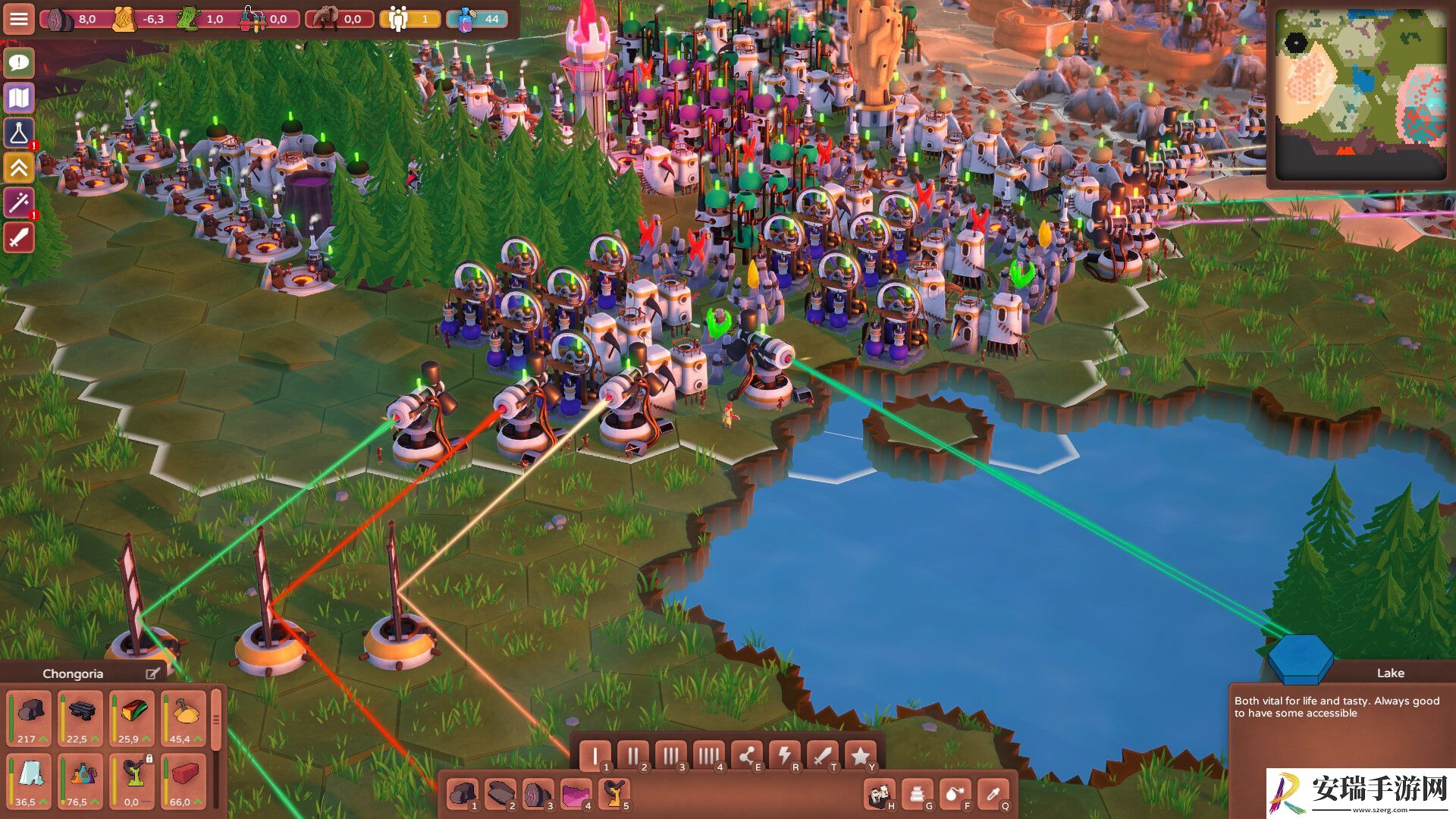 策略类生产建造游戏不毛之地现已在Steam平台正式推出