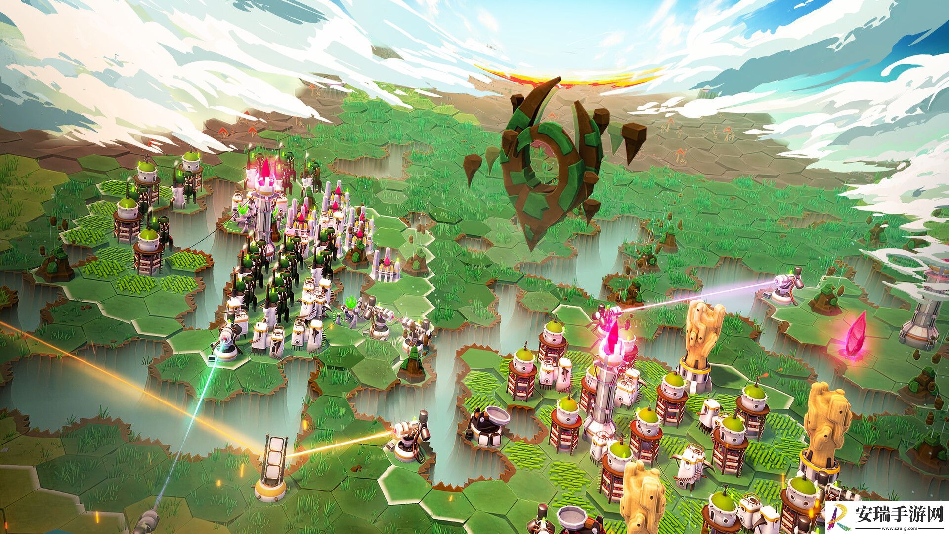 策略类生产建造游戏不毛之地现已在Steam平台正式推出