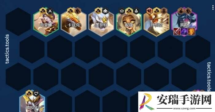 金铲铲之战凯隐上分阵容​​​​​​​推荐