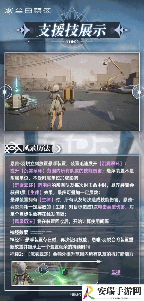 尘白禁区恩雅·羽蜕角色怎么样