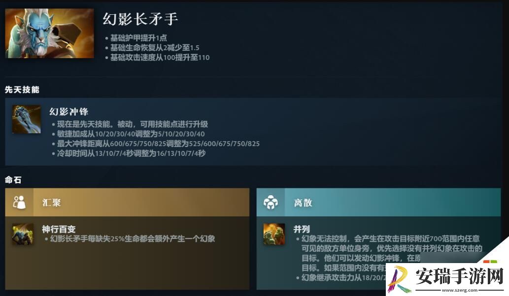 幻影长矛手技能升级顺序