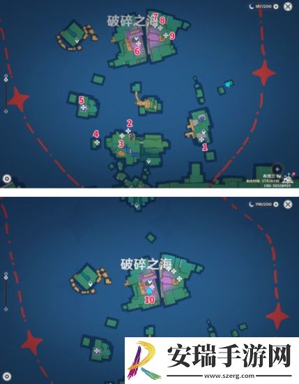 原神破碎之海10个摩拉箱位置在哪