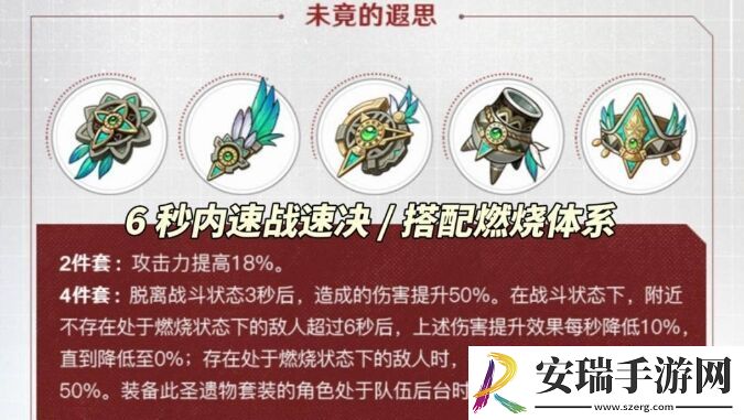 原神4.6新圣遗物未竟的遐思给谁用