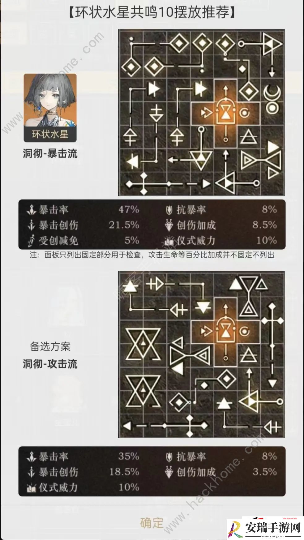 环状水星心相共鸣及抽取建议