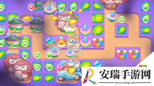 保卫萝卜4第七十二关通关方法