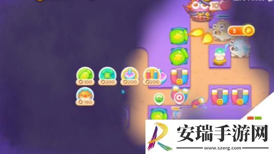 保卫萝卜4第七十二关通关方法