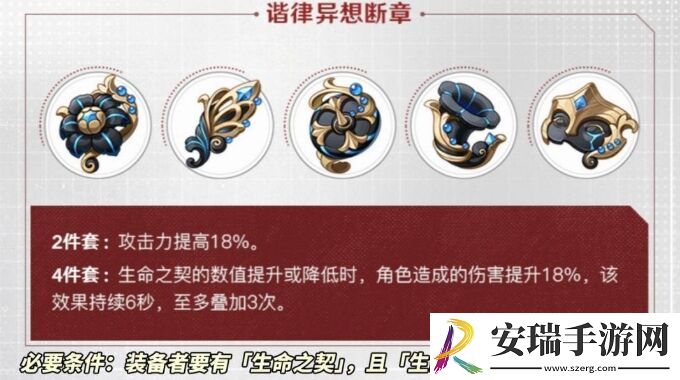 原神4.6新圣遗物谐律异想断章给谁用好