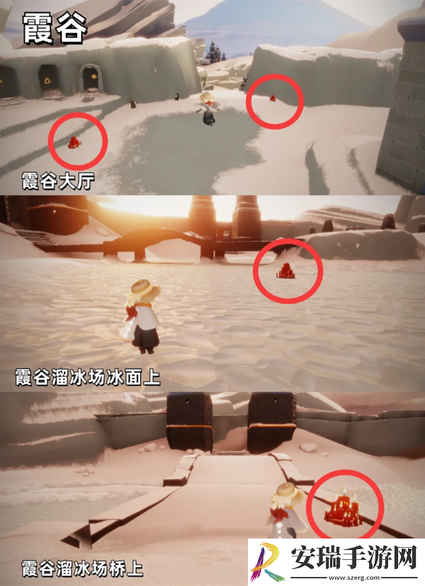 光遇九色鹿季节全图大蜡烛都在哪里