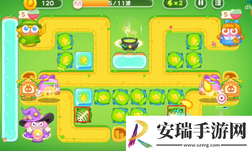 保卫萝卜4绿野奇缘60关怎么过