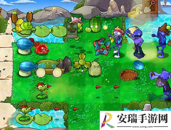 植物大战僵尸杂交版热狗射手3怎么通关
