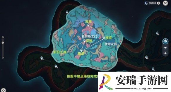 原神4.6旧日之海锚点秘境开图路线分享