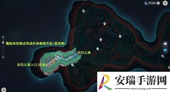 原神4.6旧日之海锚点秘境开图路线分享