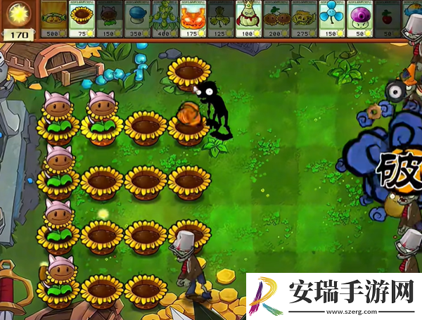 植物大战僵尸杂交版热狗射手1怎么通关