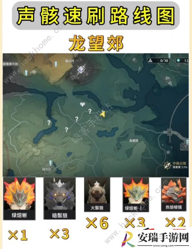 长离声骸突破材料锄大地路线一览