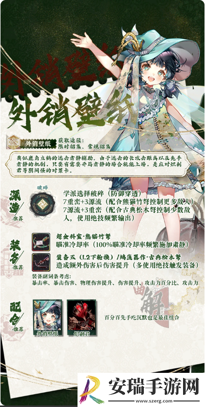 物华弥新外销壁纸深造装备怎么搭配