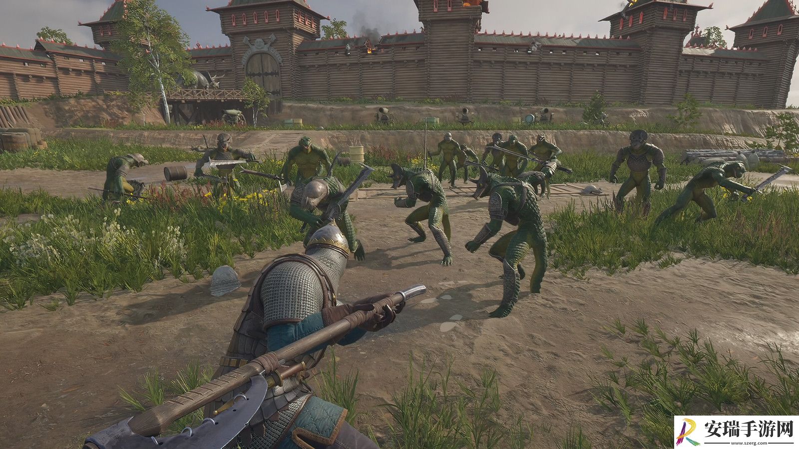 砍杀类动作游戏俄罗斯人对蜥蜴人2Steam页面