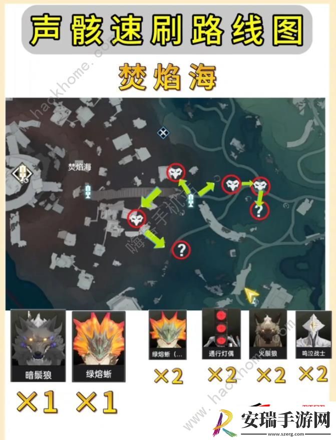 长离声骸突破材料锄大地路线一览