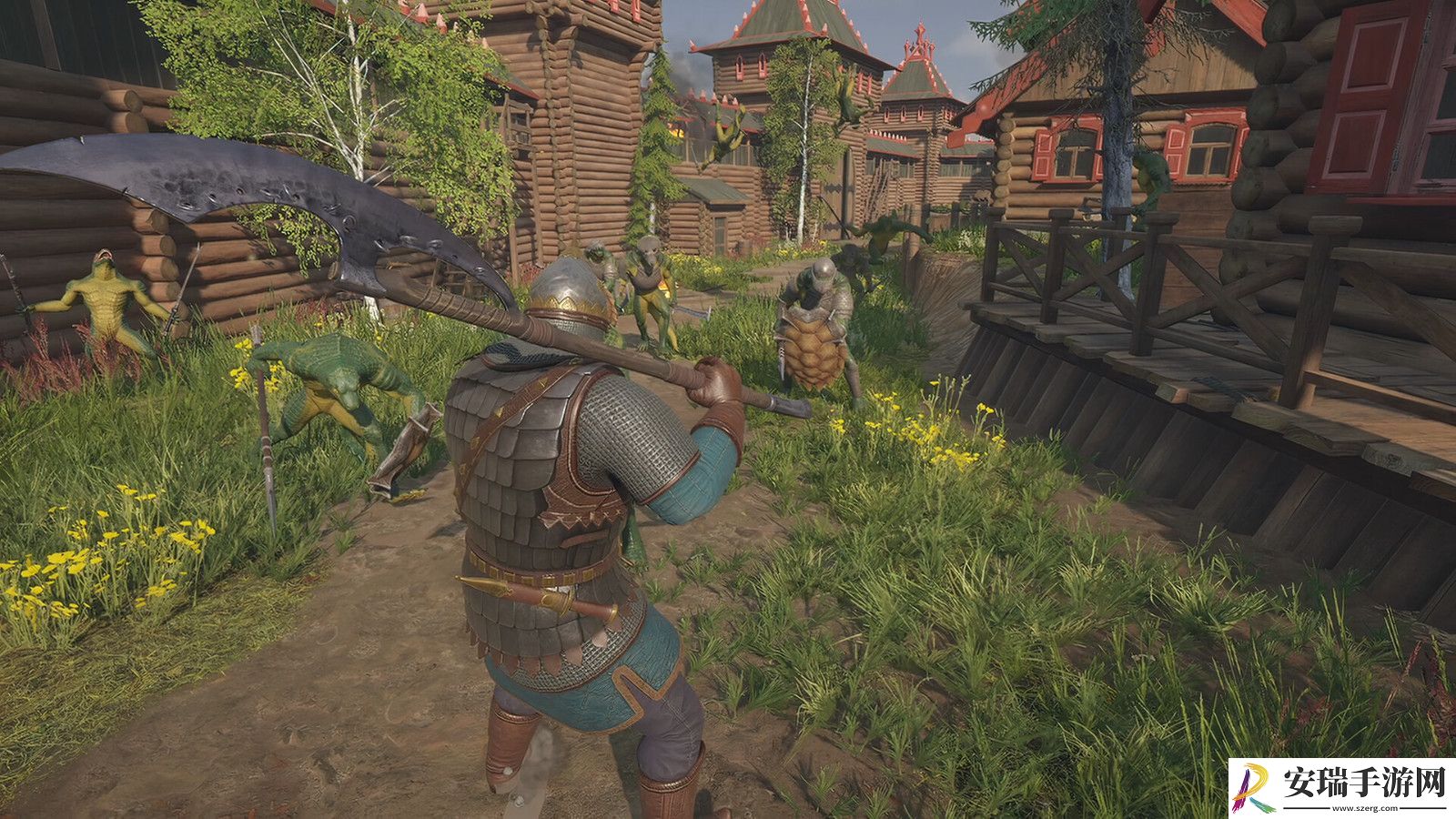 砍杀类动作游戏俄罗斯人对蜥蜴人2Steam页面