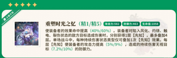 黑天鹅光锥搭配推荐