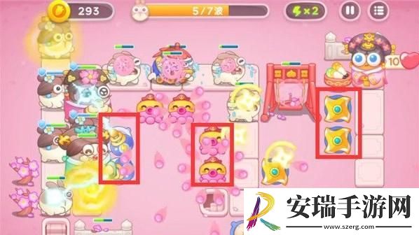 保卫萝卜4秋妃传1关攻略
