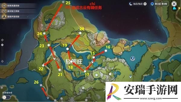 原神璃月岩神瞳在哪里
