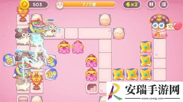 保卫萝卜4秋妃传1关攻略