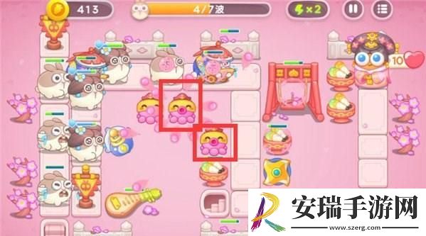 保卫萝卜4秋妃传1关攻略