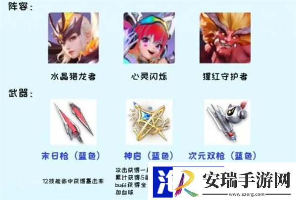 星之破晓阵容怎么搭配最强