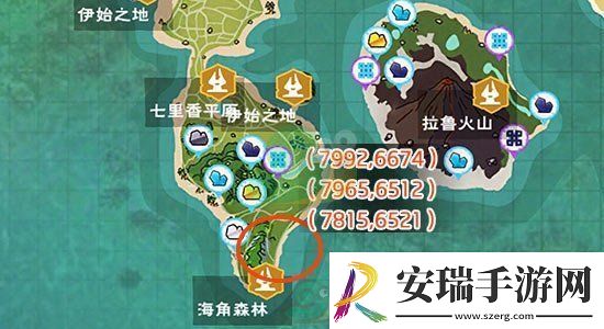 创造与魔法毒蘑菇位置图