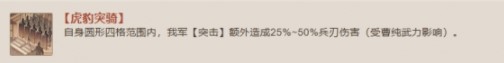 三国志战棋版虎豹突骑战法介绍