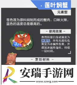 晶核手游食谱一共有哪些