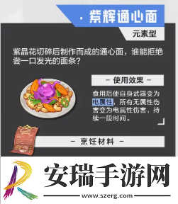 晶核手游食谱一共有哪些