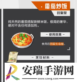 晶核手游食谱一共有哪些
