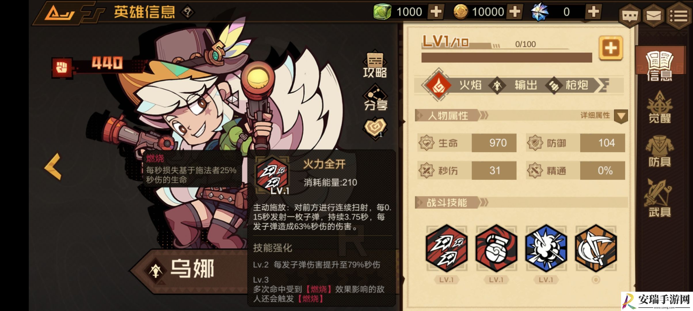 叠入深渊乌娜技能怎么样
