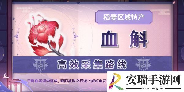 原神血斛怎么采集