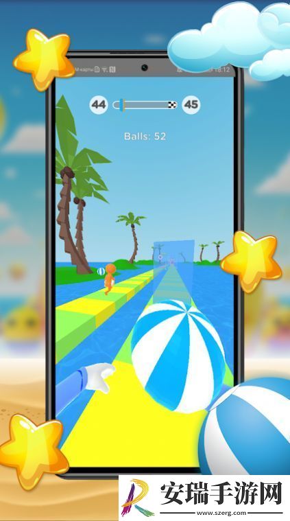 笑脸球滚动冲刺(PACBall)截图