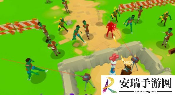 双人僵尸防守游戏截图