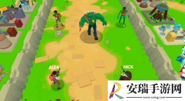 双人僵尸防守游戏截图