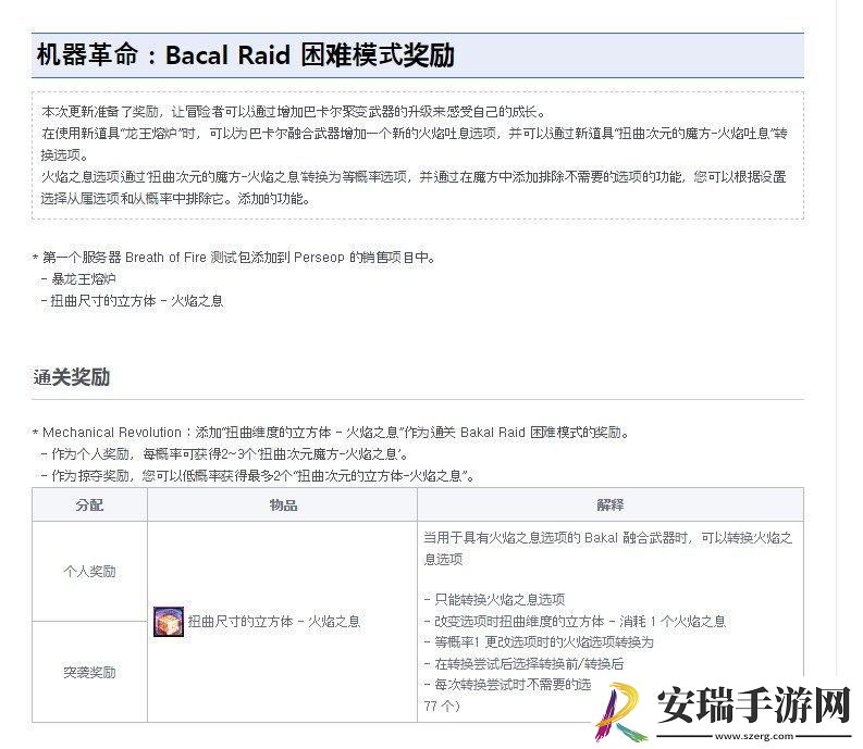 DNF巴卡尔困难模式奖励有哪些