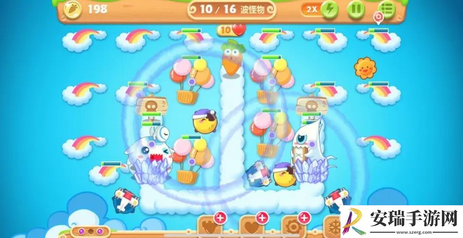 保卫萝卜2第70关怎么过