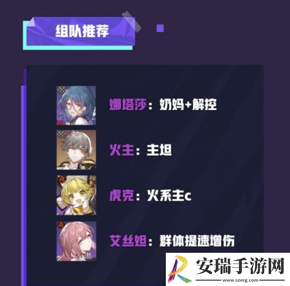 崩坏星穹铁道娜塔莎如何搭配