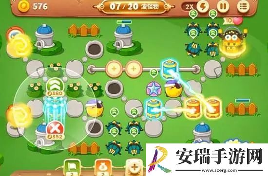 保卫萝卜3第13关怎么过